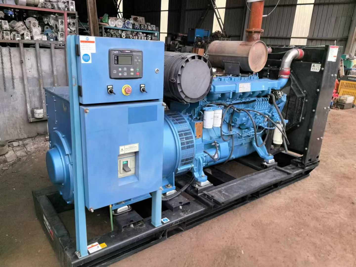 班戈500kW 柴油发电机组可带动设备功率的计算公式是什么？