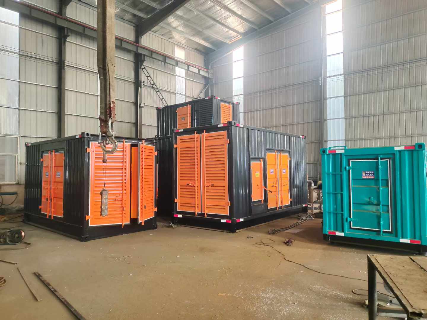 班戈500kw柴油发电机组可以带动多少功率设备？